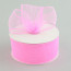 2.5" Poly Deco Mesh Ribbon: Light Pink