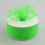2.5" Poly Deco Mesh Ribbon: Lime Green