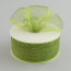 2.5" Poly Deco Mesh Ribbon: Apple & Moss