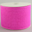 4" Poly Deco Mesh Ribbon: Hot Pink