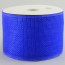 4" Poly Deco Mesh Ribbon: Blue