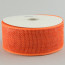 2.5" Poly Deco Mesh Ribbon: Metallic Orange