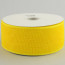 2.5" Poly Deco Mesh Ribbon: Matte Yellow