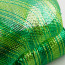 10" Poly Deco Mesh: Green & Lime Metallic OmbrÃ©