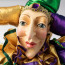 Life-Sized Mardi Gras Jester Doll (55")
