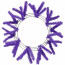 15-24" Work Wreath Form: Purple
