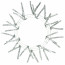 15-24" Tinsel Work Wreath Form: Metallic Silver