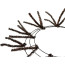 15-24" Tinsel Work Wreath Form: Metallic Brown